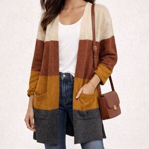 Madewell Multicolor Striped Cardigan